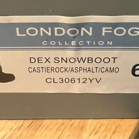 London Fog Dex Snowboot Dark Grey Youth 6M NIB - women’s 7.5
Waterproof Shell. - Picture 6 of 6
